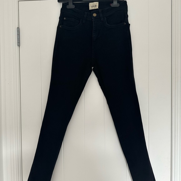 Sezane Perfect Slim Size 27 Black. - Picture 3 of 4